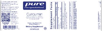Pure Encapsulations Curcumin - supplement