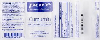 Pure Encapsulations Curcumin - supplement