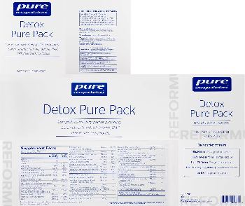 Pure Encapsulations Detox Pure Pack - supplement