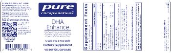 Pure Encapsulations DHA Enhance - 