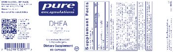 Pure Encapsulations DHEA 10 mg - supplement