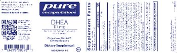 Pure Encapsulations DHEA 10 mg - supplement