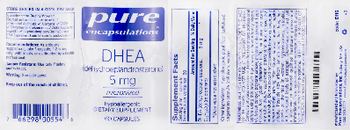 Pure Encapsulations DHEA 5 mg - supplement