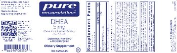 Pure Encapsulations DHEA 5 mg - supplement