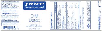 Pure Encapsulations DIM Detox - supplement