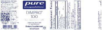 Pure Encapsulations DIMPRO 100 - supplement