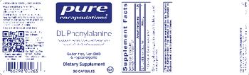 Pure Encapsulations DL-Phenylalanine - supplement