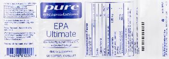 Pure Encapsulations EPA Ultimate - supplement