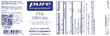 Pure Encapsulations EPA Ultimate - supplement