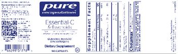 Pure Encapsulations Essential-C & Flavonoids - supplement