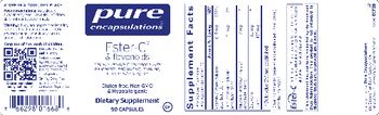 Pure Encapsulations Ester-C & Flavonoids - supplement