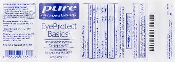 Pure Encapsulations EyeProtect Basics - supplement