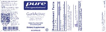Pure Encapsulations GarliActive - supplement