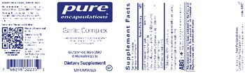 Pure Encapsulations Garlic Complex - supplement