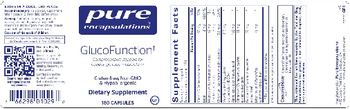 Pure Encapsulations GlucoFunction - supplement