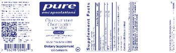 Pure Encapsulations Glucosamine+ Chondroitin with MSM - supplement