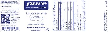 Pure Encapsulations Glucosamine Complex - supplement