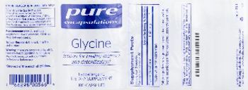 Pure Encapsulations Glycine - supplement