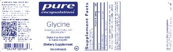 Pure Encapsulations Glycine - supplement