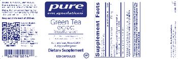 Pure Encapsulations Green Tea Extract - supplement