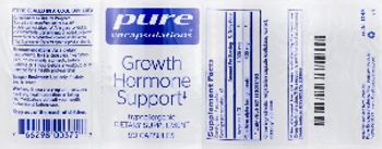 Pure Encapsulations Growth Hormone Support - supplement