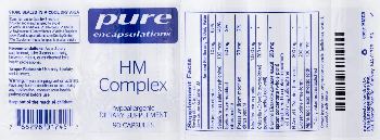 Pure Encapsulations HM Complex - supplement