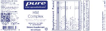 Pure Encapsulations HM Complex - supplement