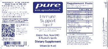 Pure Encapsulations Immune Support Liquid - supplement
