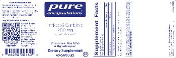 Pure Encapsulations Indole-3-Carbinol 200 mg - supplement