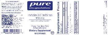 Pure Encapsulations Indole-3-Carbinol 400 mg - supplement