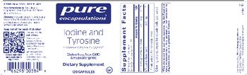 Pure Encapsulations Iodine and Tyrosine - supplement
