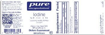 Pure Encapsulations Iodine (Potassium Iodide) - supplement