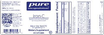 Pure Encapsulations Iron-C - supplement
