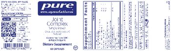 Pure Encapsulations Joint Complex (Single Dose) - supplement