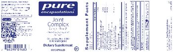 Pure Encapsulations Joint Complex (Single Dose) - supplement