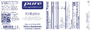 Pure Encapsulations Krill-Plex - supplement