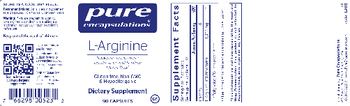 Pure Encapsulations L-Arginine - supplement