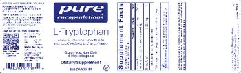 Pure Encapsulations L-Tryptophan - supplement