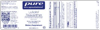 Pure Encapsulations Lutein/Zeaxanthin - supplement