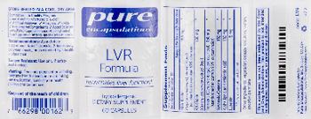 Pure Encapsulations LVR Formula - supplement