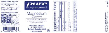 Pure Encapsulations Magnesium (Glycinate) - supplement