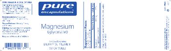 Pure Encapsulations Magnesium (Glycinate) - supplement