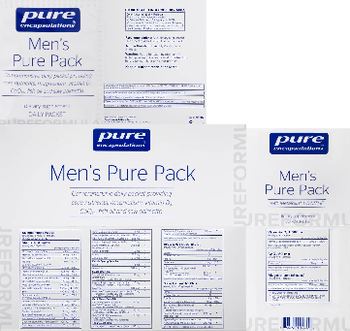 Pure Encapsulations Men's Pure Pack CoQ10 60 mg - supplement