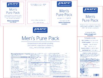 Pure Encapsulations Men's Pure Pack - supplement