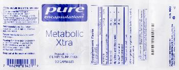 Pure Encapsulations Metabolic Xtra - supplement