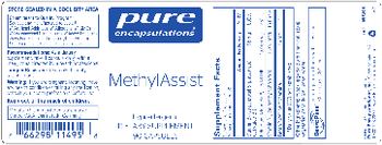 Pure Encapsulations MethylAssist - supplement