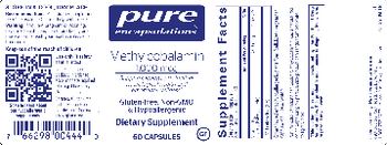 Pure Encapsulations Methylcobalamin 1,000 mcg - supplement