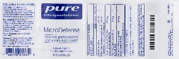 Pure Encapsulations MicroDefense - supplement