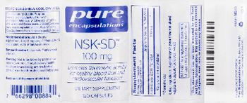 Pure Encapsulations NSK-SD 100 mg - supplement