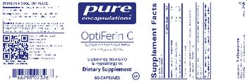 Pure Encapsulations OptiFerin-C - supplement